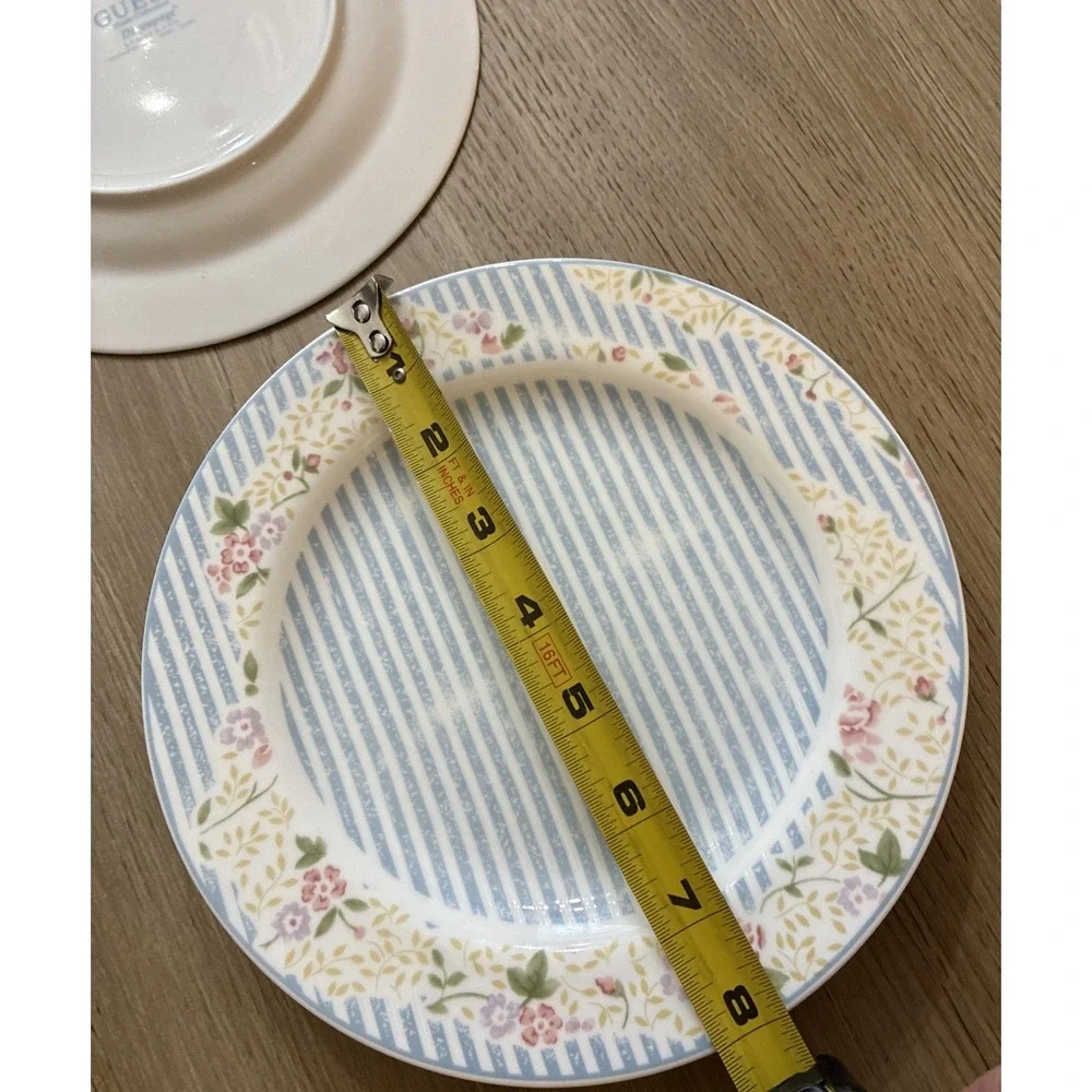 Guess Home Collection Decoupage Salad Plate Lot Of 4 8